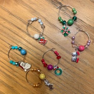 Mix match Christmas Ear Rings. Very cute